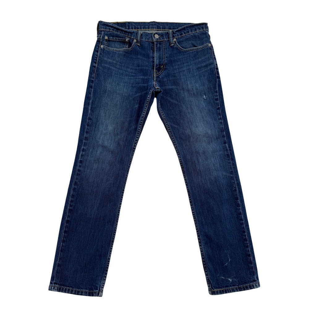Levis 511 Slim Fit Mens Jeans 32x30 Dark Wash Blue Denim Stretch 045110943 Comfy